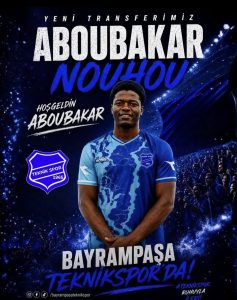 Bayrampaşa Teknikspor’dan Güçlü Takviye! Aboubakar Nouhou Mavi-Beyazlı Formayı Giydi