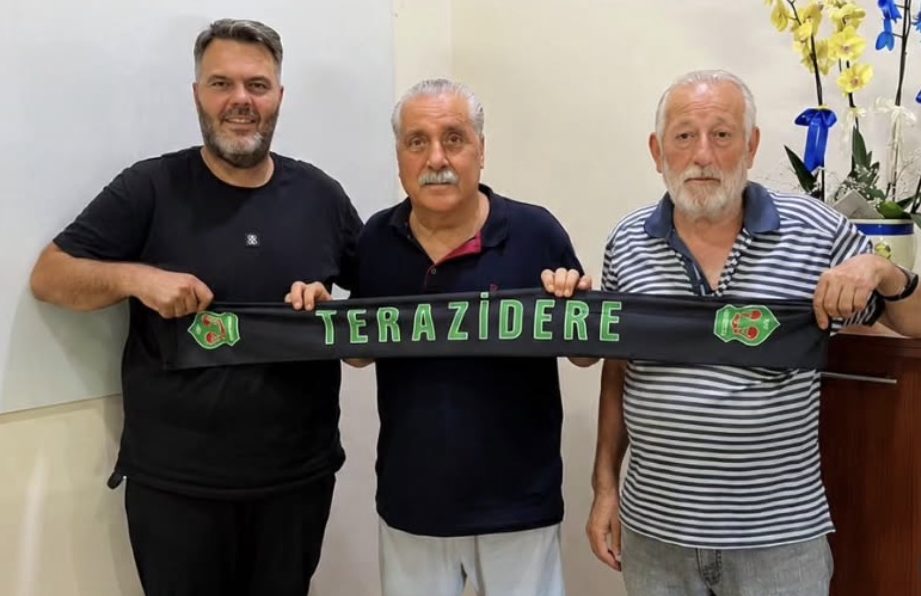 Terazidere Spor Kulübü’nden Müjdat Yetkiner’e Hayırlı Olsun Ziyareti