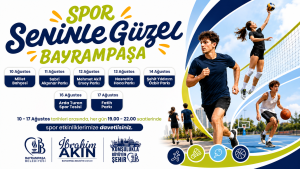 Bayrampaşa’da Spor Parklara Taşınıyor! 8 Gün Boyunca Ücretsiz Etkinlikler Düzenlenecek