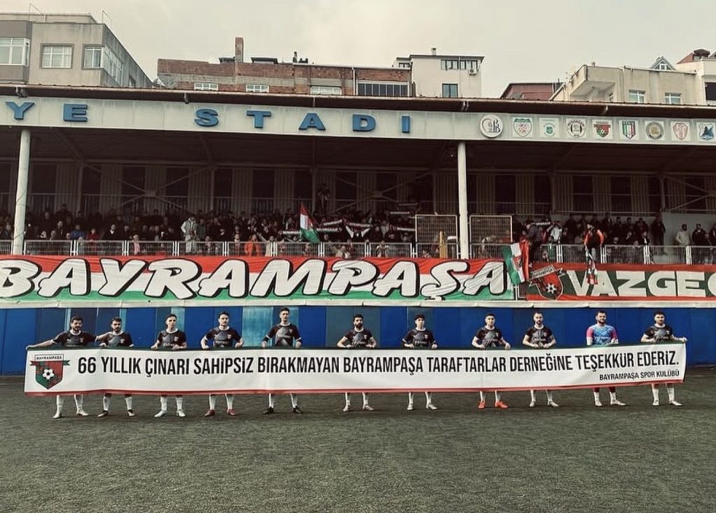 Bir kulübün hikâyesi, bir semtin mücadelesi. BAYRAMPAŞASPOR