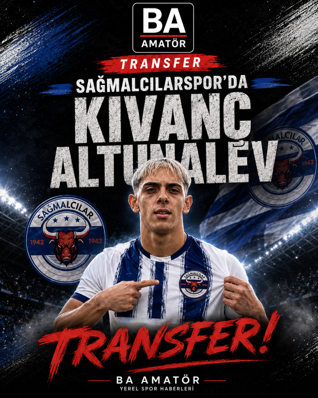 Başkan Mehmet Özdemir’den Transfer Hamlesi: Sağmalcılarspor, Kıvanç Altunay’ı Kadrosuna Kattı