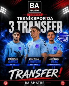 Teknikspor'dan Transfer Atağı: Üç İsim Birden Mavi-Beyazlı Formayı Giyecek