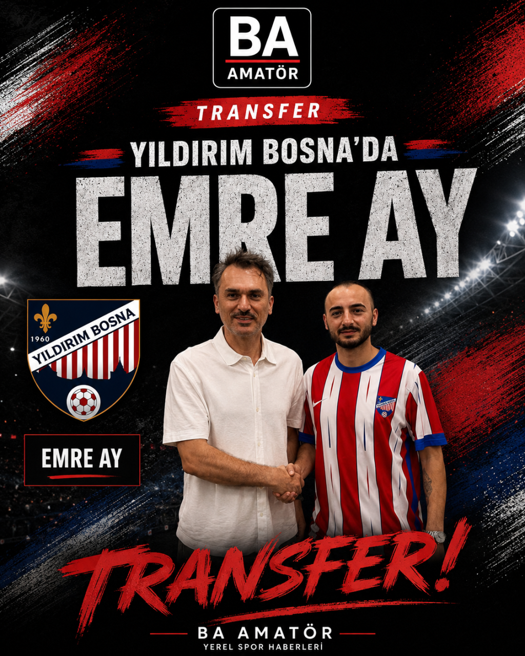 Yıldırım Bosna’dan Orta Sahaya Takviye: Emre Ay Resmen İmzayı Attı
