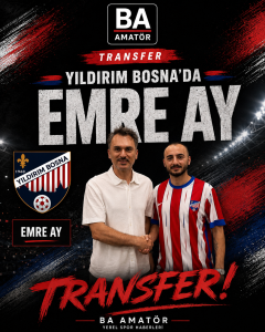 Yıldırım Bosna’dan Orta Sahaya Takviye: Emre Ay Resmen İmzayı Attı