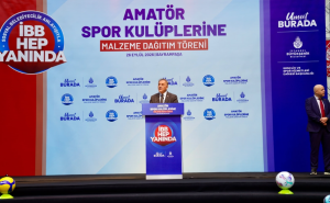 Amatör sporun kalbi Bayrampaşa’da attı: İBB’den 1.600 kulübe malzeme desteği