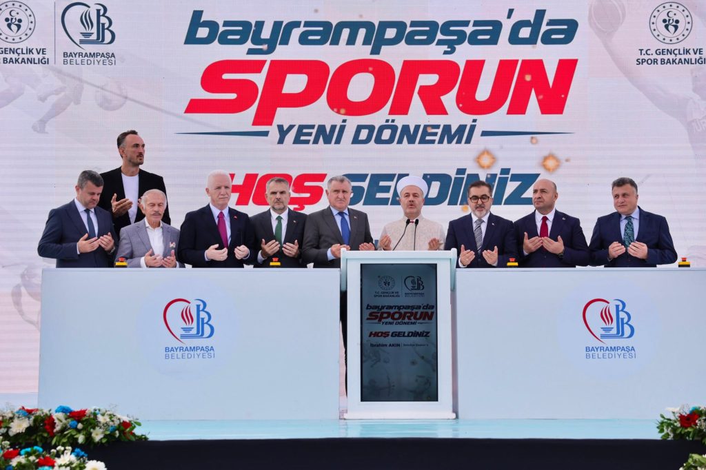 Bayrampaşa’da Spora 1 Milyar 150 Milyon Liralık Yatırımın Startı Verildi