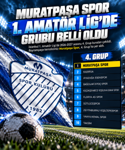 Muratpaşa Spor’un 1. Amatör Lig’deki Rakipleri Belli Oldu