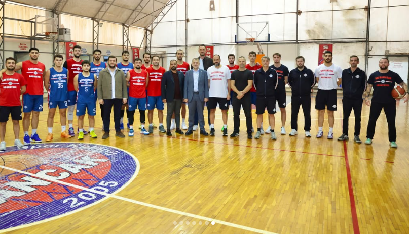 Başkan İbrahim Akın’dan Bayrampaşa Basketbol’a Moral Ziyareti